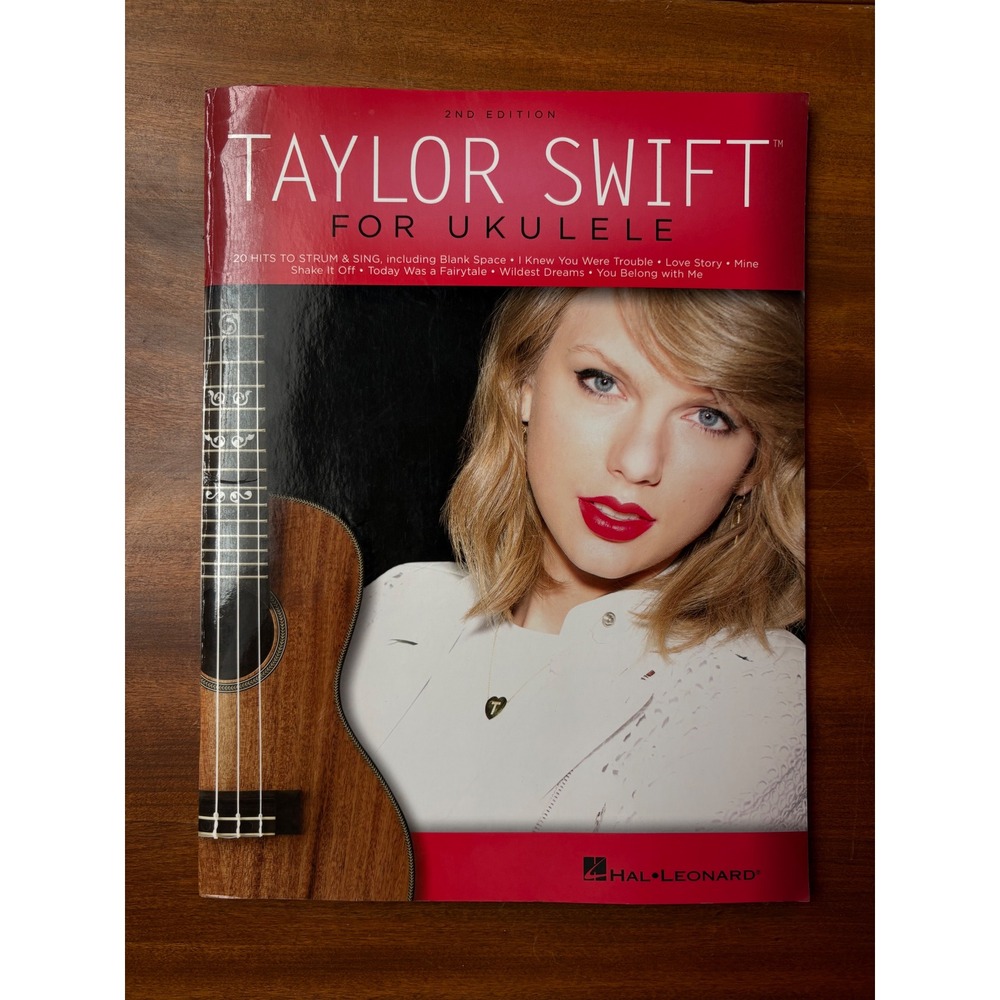 Taylor Swift For Ukulele Songbook 2nd Edition 20 Hits Hal Leonard HL00702544